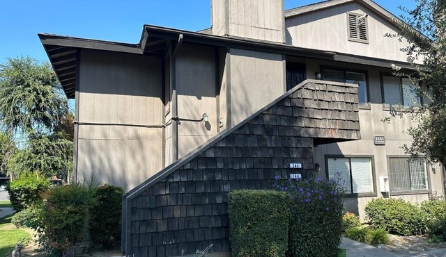 Upper level unit with one bedroom and one bathroom and fresh interior paint