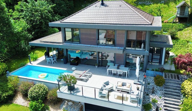 Villa 6 p Piscine à 5 mn à pied du lac in Le Bourget-du-Lac