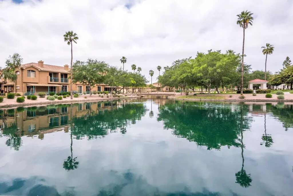 Superstition Lakes Condo | Lake Front 2nd floor condo w/community pool/spa, near golf course