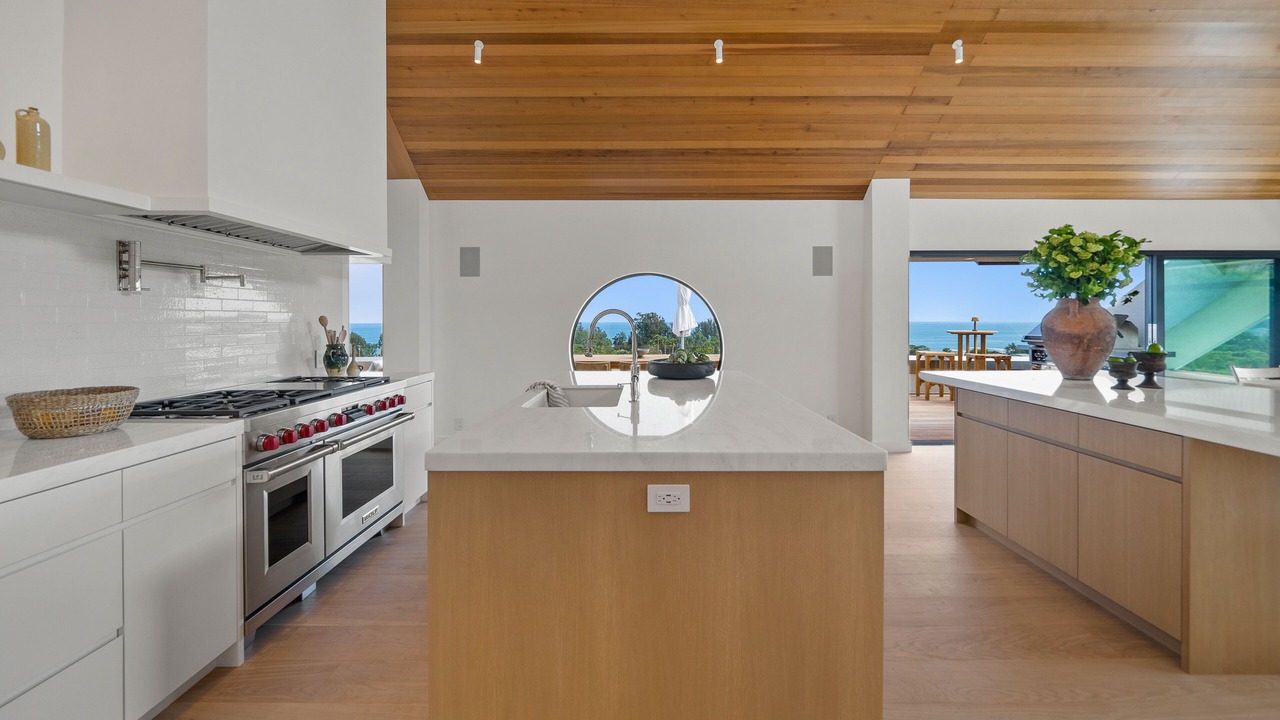 Photo of Kitchen in Central Malibu