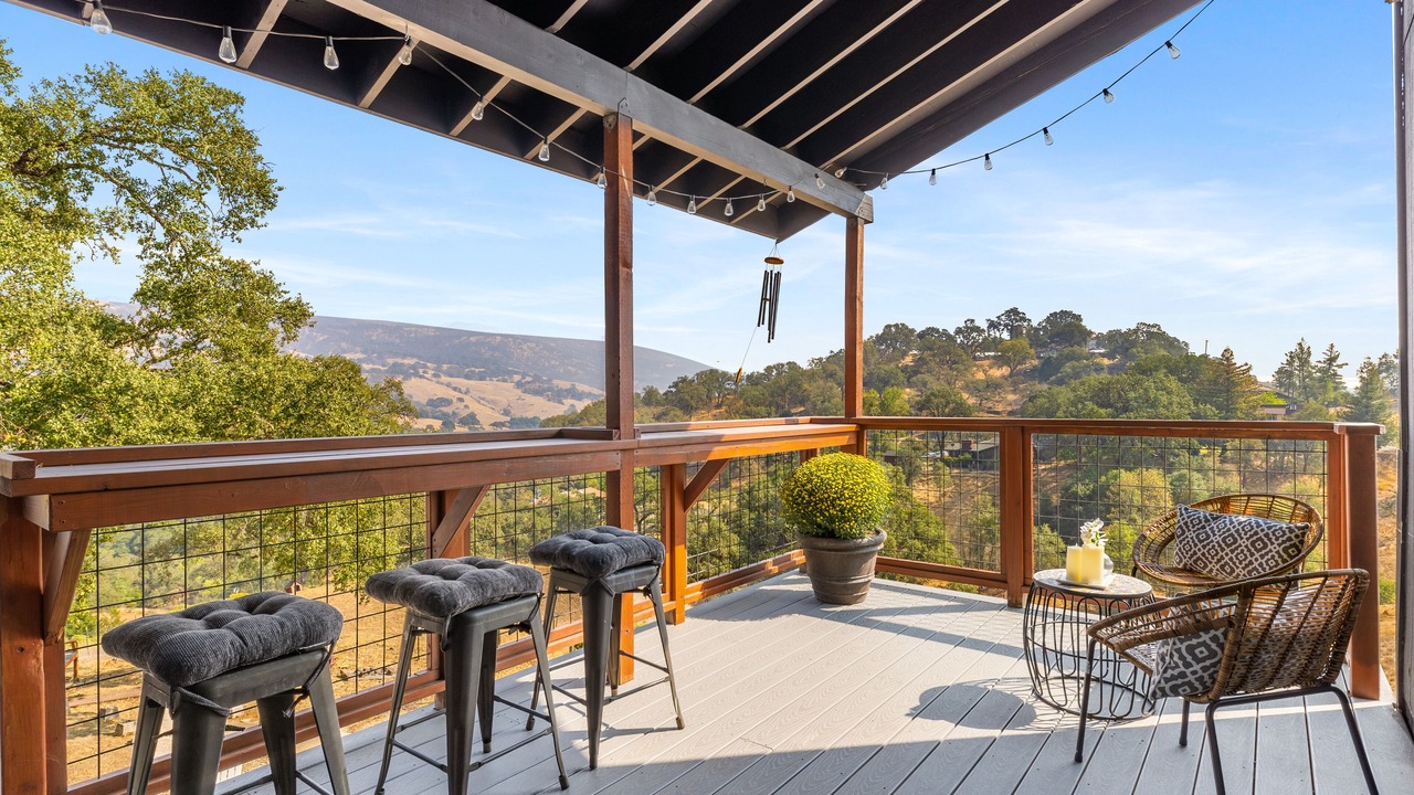 Photo of Patio Balcony in California Wine Country