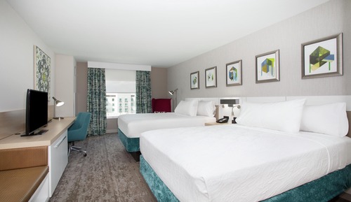 Room, 2 Queen Beds, Accessible (Mobility/Hearing, RI Shower, Wellness)