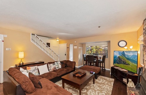 Summit Estates Condo | Summit Run by Destination Big Bear: Walking Distance to Snow Summit! Close to the Lake! Minutes from the Village!