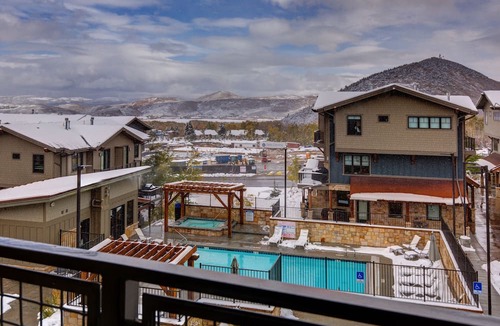 Park City Condo | Park City Blackstone 3L: Cozy 2BR condo in Canyons Village, sleeps 8 with mountain views.