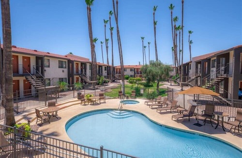New Papago Parkway Apartment | 130-Scottsdale Sanctuary – Cozy 1BR in a Quiet Gated Community