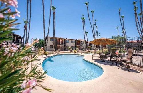 New Papago Parkway Apartment | 130-Scottsdale Sanctuary – Cozy 1BR in a Quiet Gated Community