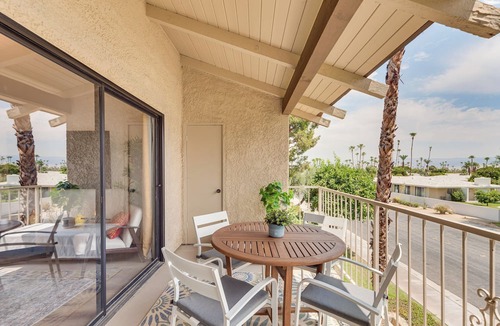 Canyon Corridor Condo | Resort-Style Pools: Vibrant Condo in Palm Springs