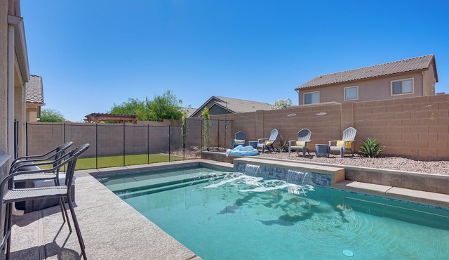 Modern Family Oasis Pool Game Room