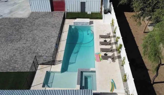 HUGE private “cabin in desert” mansion with resort backyard gilbert