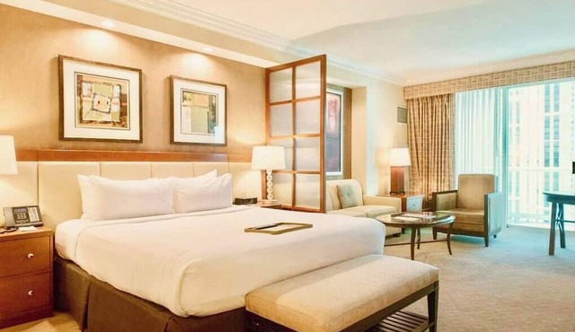 No Resort Fee | Balcony Strip Views, Pools & Parking
