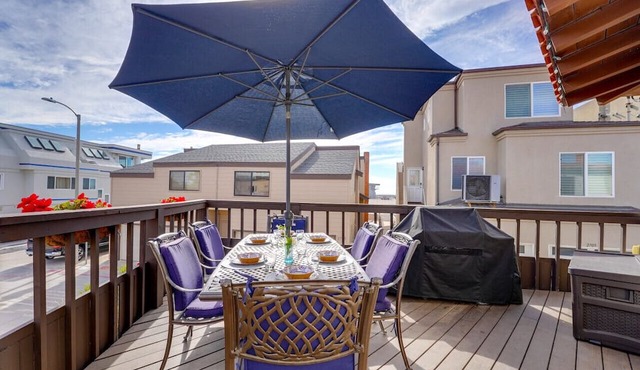 Steps to Ocean and Boardwalk, Parking, Outdoor dining!