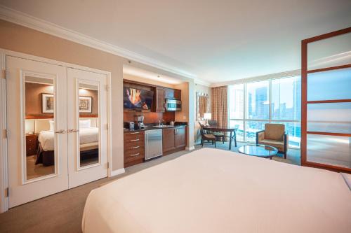 NO RESORT FEES-MGM StripView Adjoining Suites F1 View
